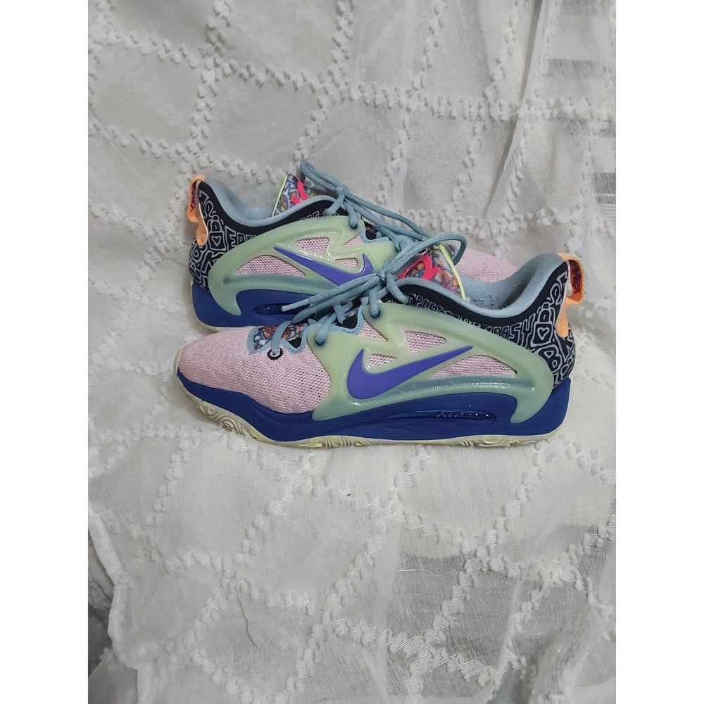 Nike KD 15 "What The" Basketball‎ Shoes Action Grape Pink FN8011-500 Mens 8.5 - Picture 2 of 6